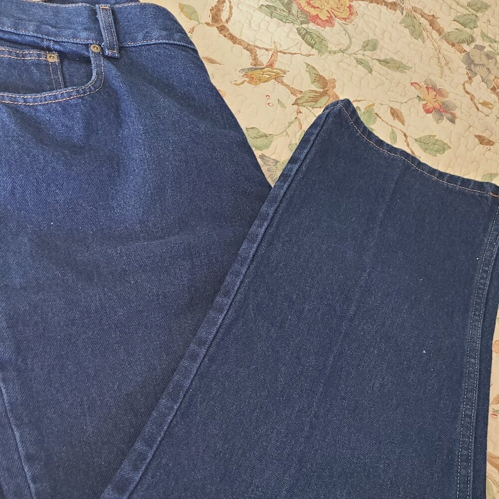 New W tags LL Bean Ladies Jeans Sz 18 Original fit See measurements for fit
